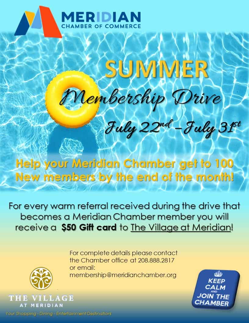 Summer Membership Flyer