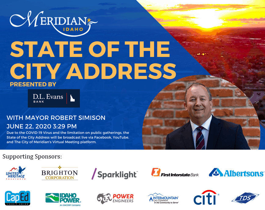 State of the City 2020 - with Sponsors State of the City 2020 - with Sponsors